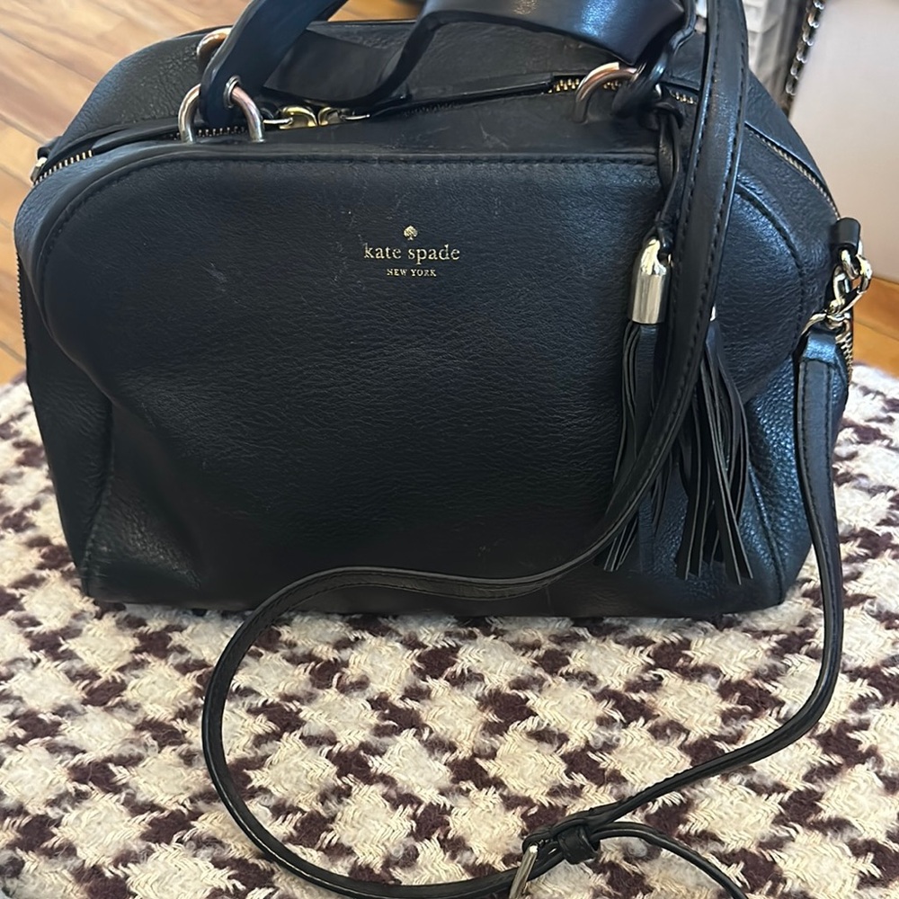 Kate Spade Black Leather Handbag